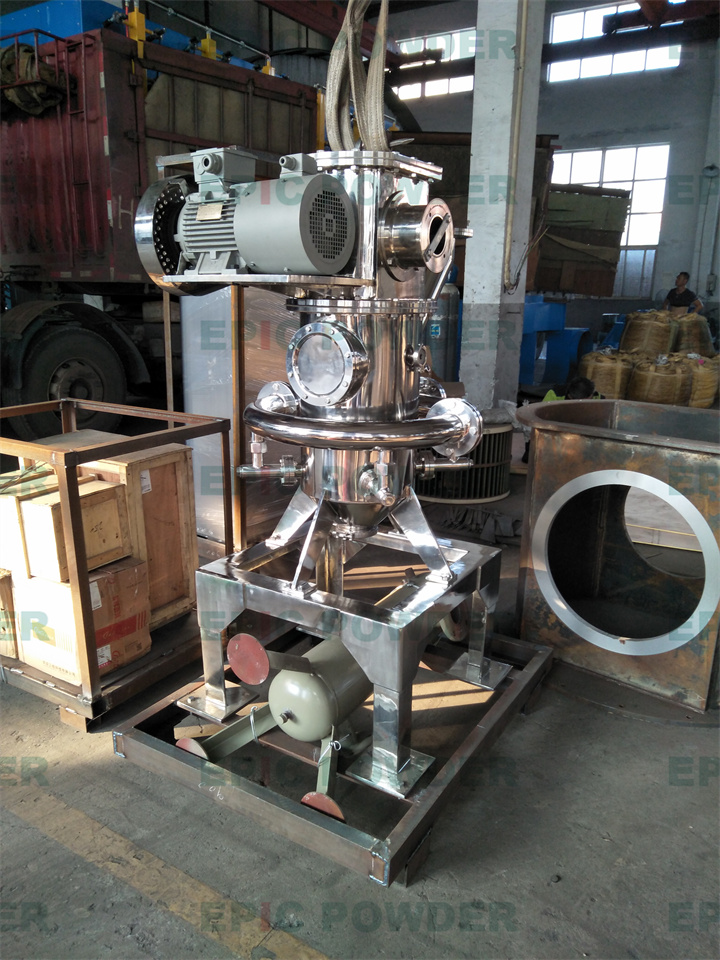 小產量對撞式氣流粉碎機