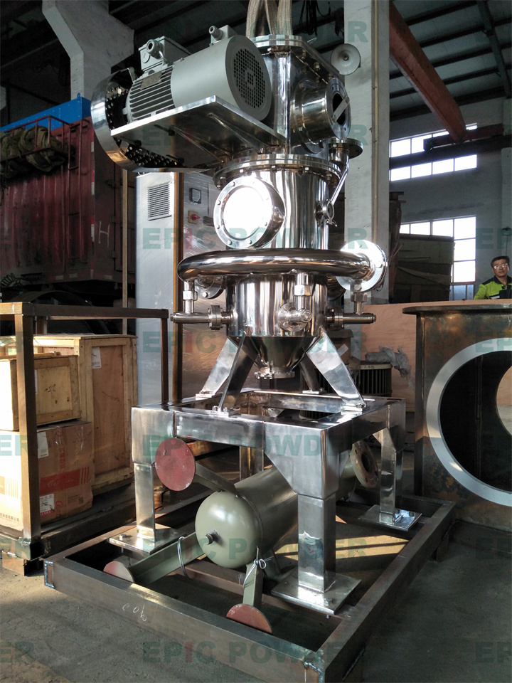 實(shí)驗(yàn)型對(duì)噴式氣流磨