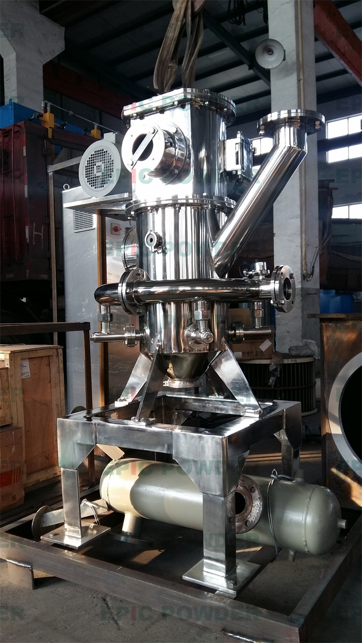 大產量流化床氣流粉碎機