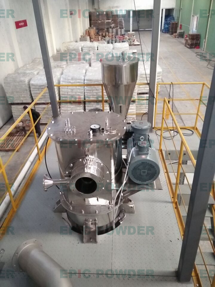 小產(chǎn)量流化床氣流粉碎機