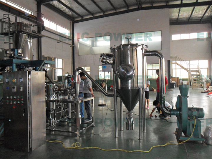 實驗型扁平式氣流磨