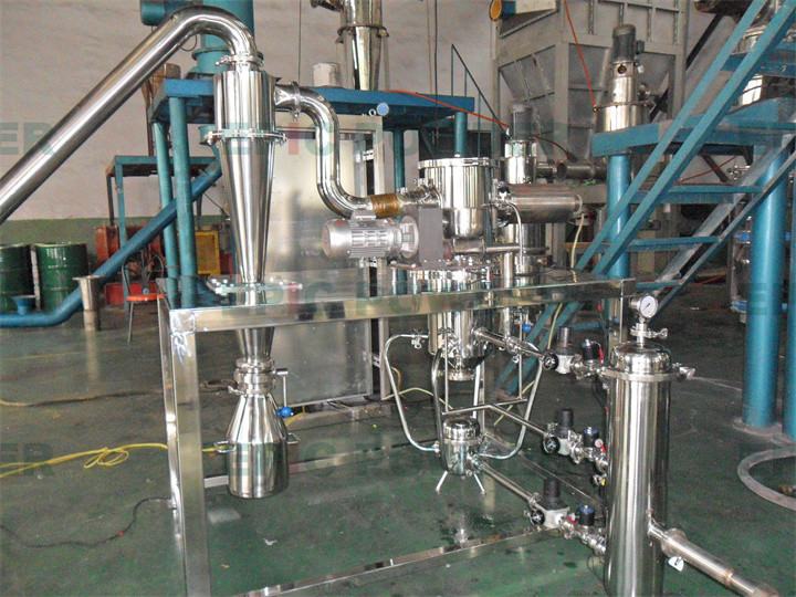 生產型對撞式氣流粉碎機