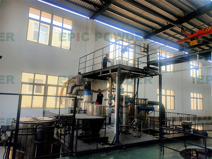 實驗型流化床氣流磨