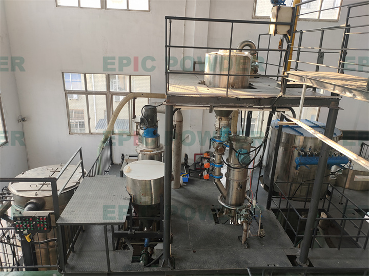 小產量流化床氣流粉碎機