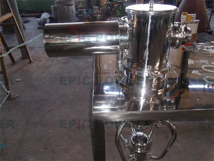 實驗型對撞式氣流磨