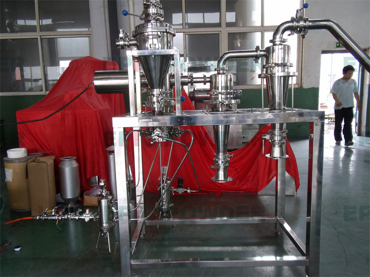 小產量氣流粉碎機