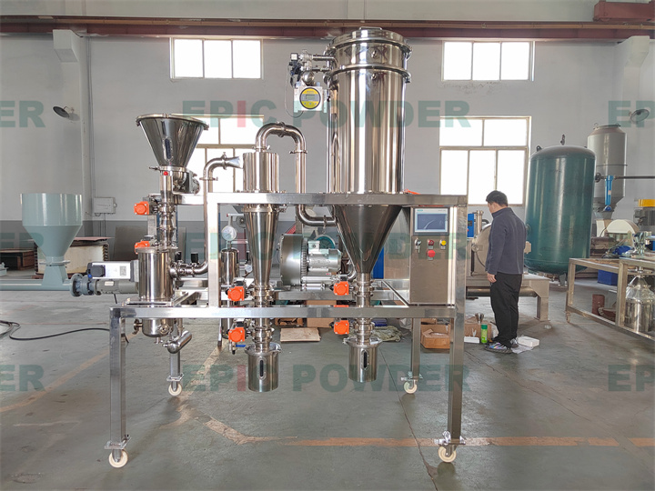 大產量對噴式氣流磨