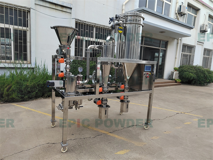 實驗室流化床氣流粉碎機